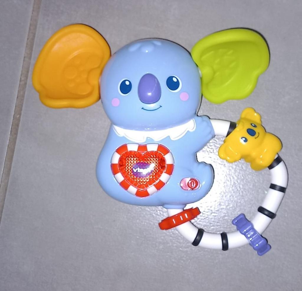 hochet musical, son, lumière Vtech 3 + 1 gratuit, Ophalen of Verzenden, Nieuw, Rammelaar, Met licht