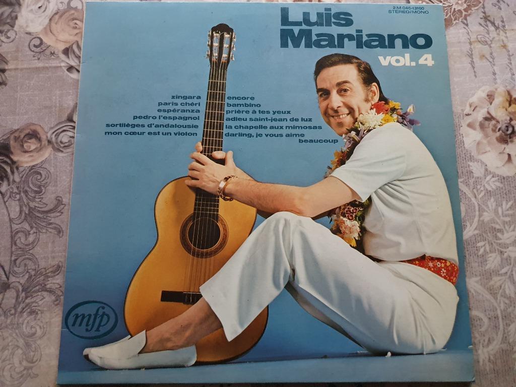 disque vinyl 33 tours Luis Mariano ‎– Luis Mariano Vol. 4, Enlèvement ou Envoi, Comme neuf