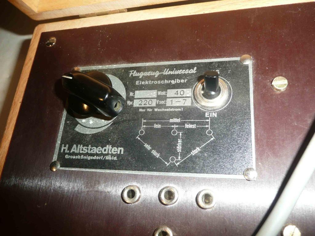 H. ALSTAEDTEN Professioneel elektrisch potlood, Hobby en Vrije tijd, Ophalen of Verzenden, Gebruikt, Potlood of Stift