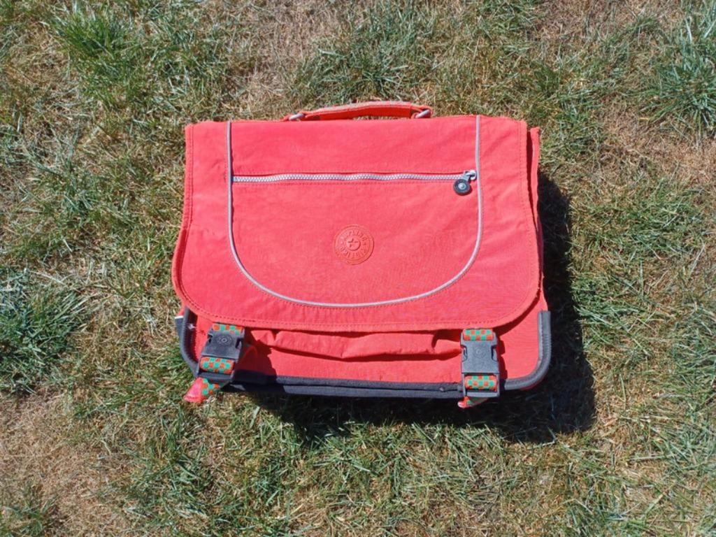 Cartable KIPLING orange, Enlèvement ou Envoi, Utilisé, Orange, Porte-documents ou Cartable
