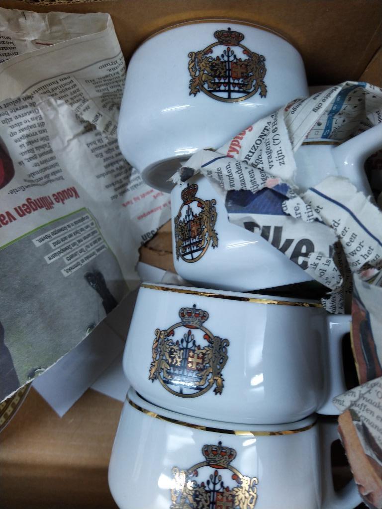 6 nieuwe koffietassen, Ophalen of Verzenden, Nieuw, Porselein, Kop(pen) en/of Schotel(s)