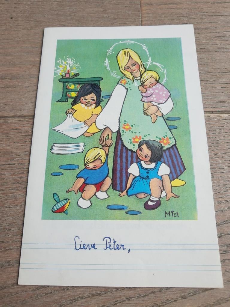 Nieuwjaarsbrief van Mia - Berlare 1964, Ophalen of Verzenden, Zo goed als nieuw