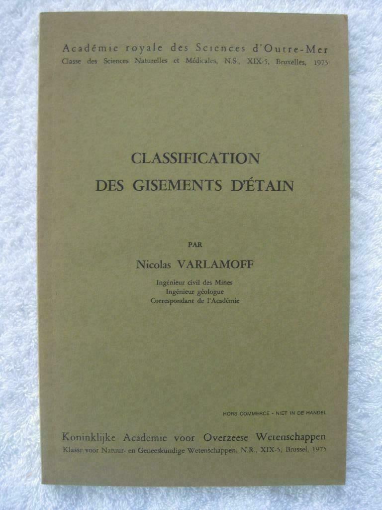 Rwanda Congo Zaïre - geologie - Nicolas Varlamoff - OE 1975, Boeken, Ophalen of Verzenden, Gelezen