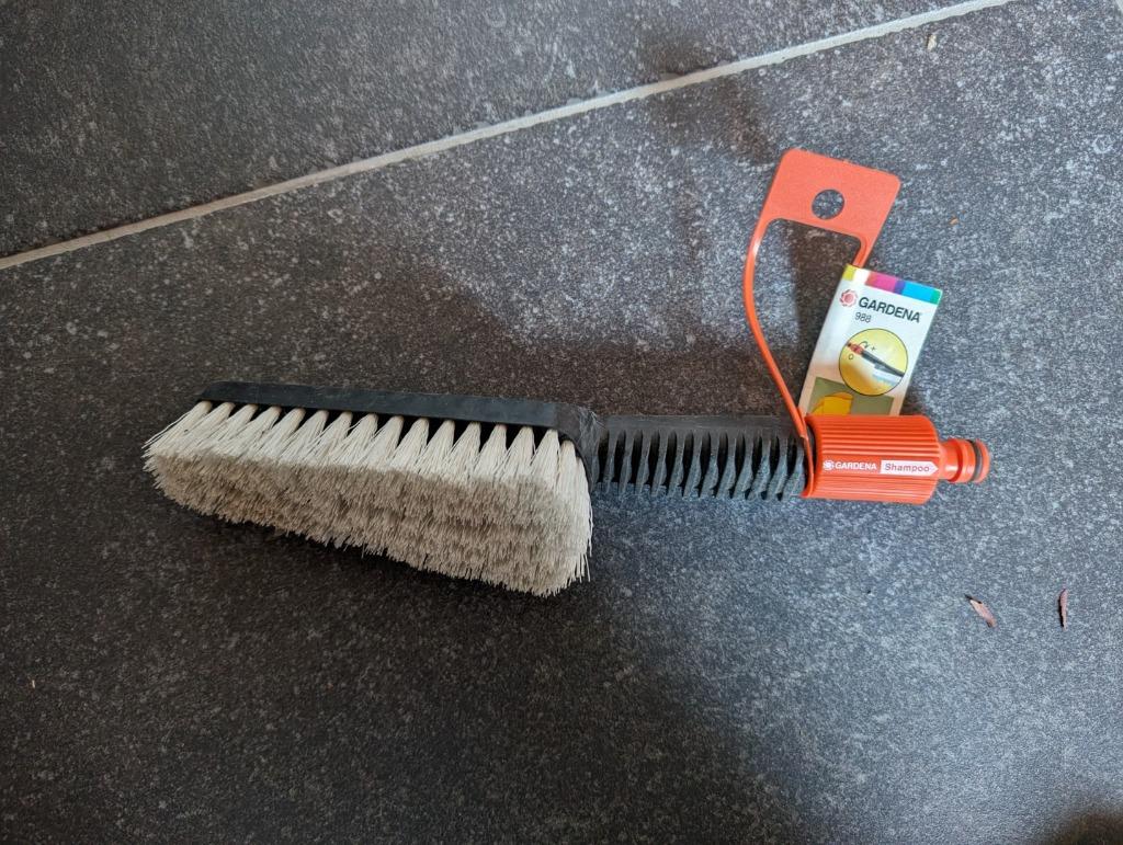 Gardena (zeep) autoborstel, Tuin en Terras, Ophalen of Verzenden, Nieuw, Overige typen