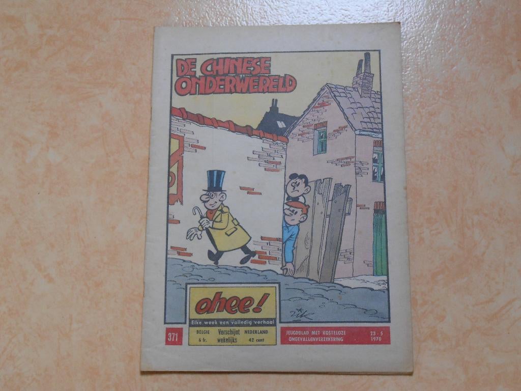 Ohee 371 Dees dubbel en Cesar De Chinese onderwereld 1970., Eén stripboek, Nieuw, Rik Clément, Ophalen of Verzenden