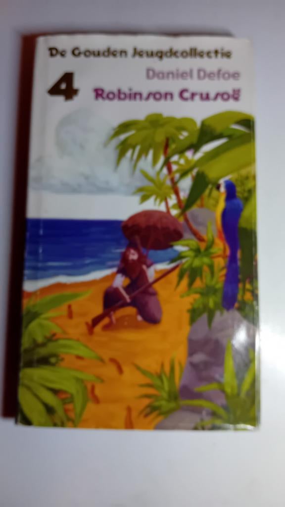Robinson crusoe de gouden  jeugcollectie, Boeken, Ophalen of Verzenden