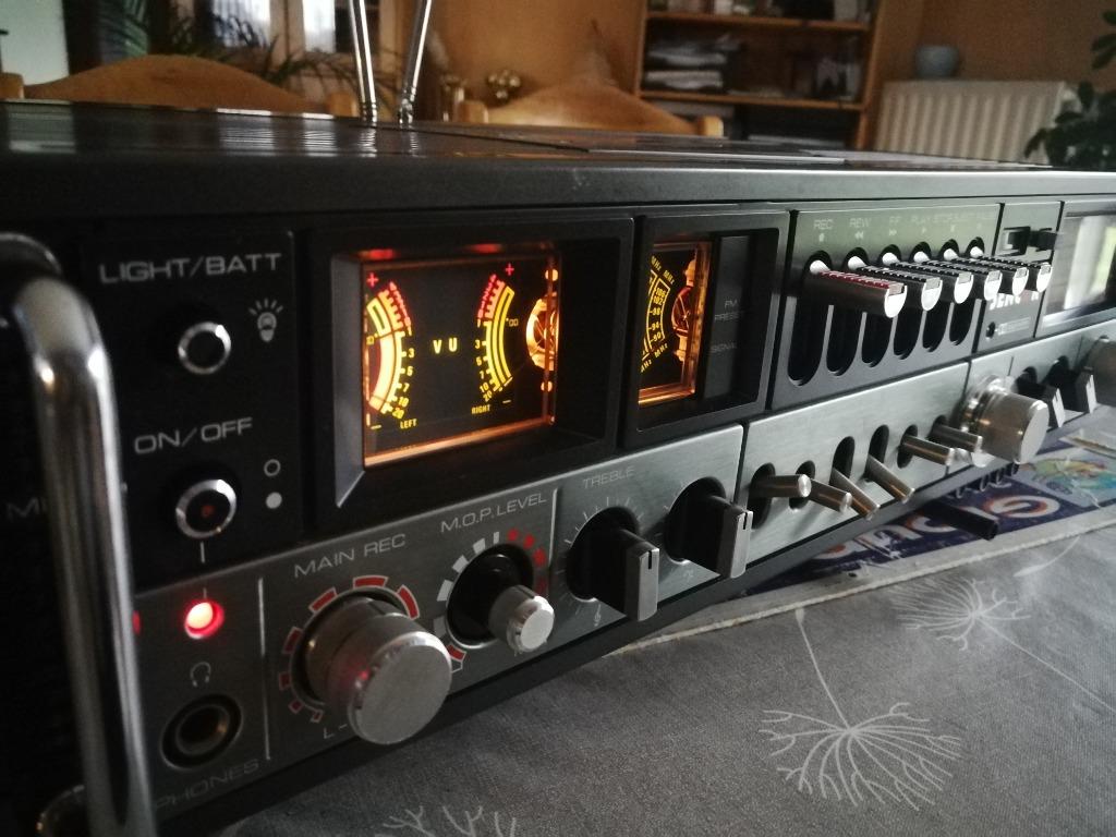 Stereo Sencor S-5000 Mobile Hifi Stereo system uit 1978, Ophalen, Gebruikt, Tuner of Radio, Draagbaar