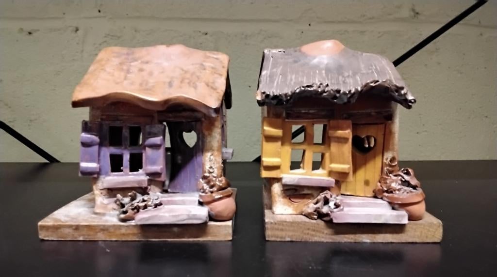 Bougeoirs maisonnettes, Antiek en Kunst, Ophalen