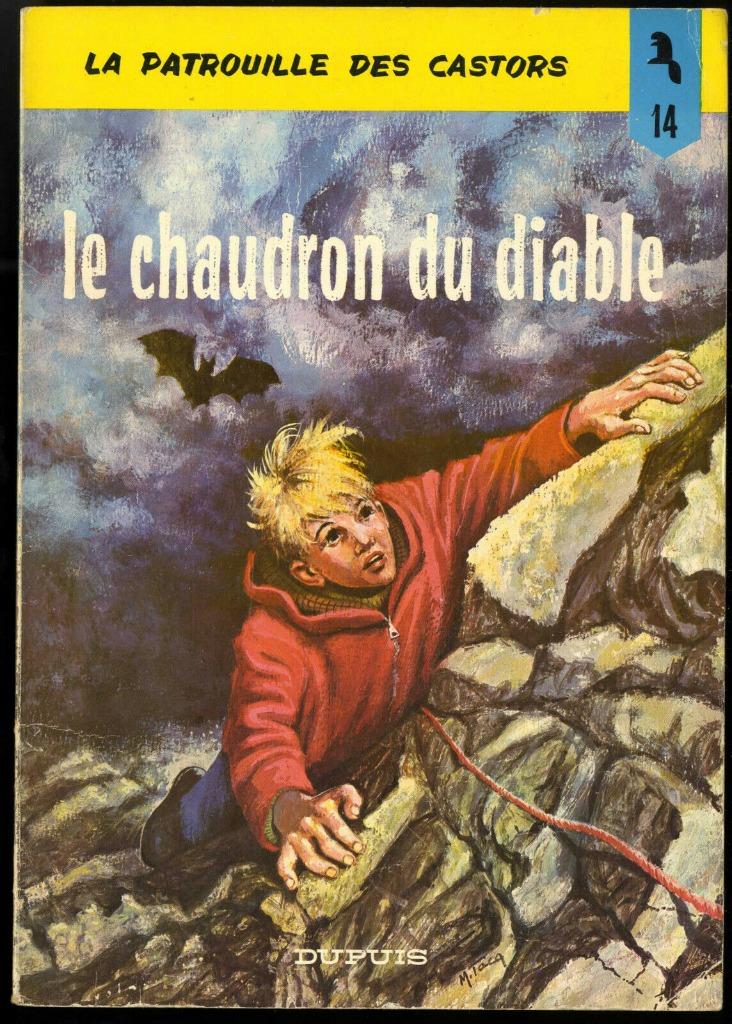 LOT N°18 4x BD Patrouille des Castors MiTacq DUPUIS E.O.1971, Livres, BD, Utilisé, Plusieurs BD, Enlèvement ou Envoi