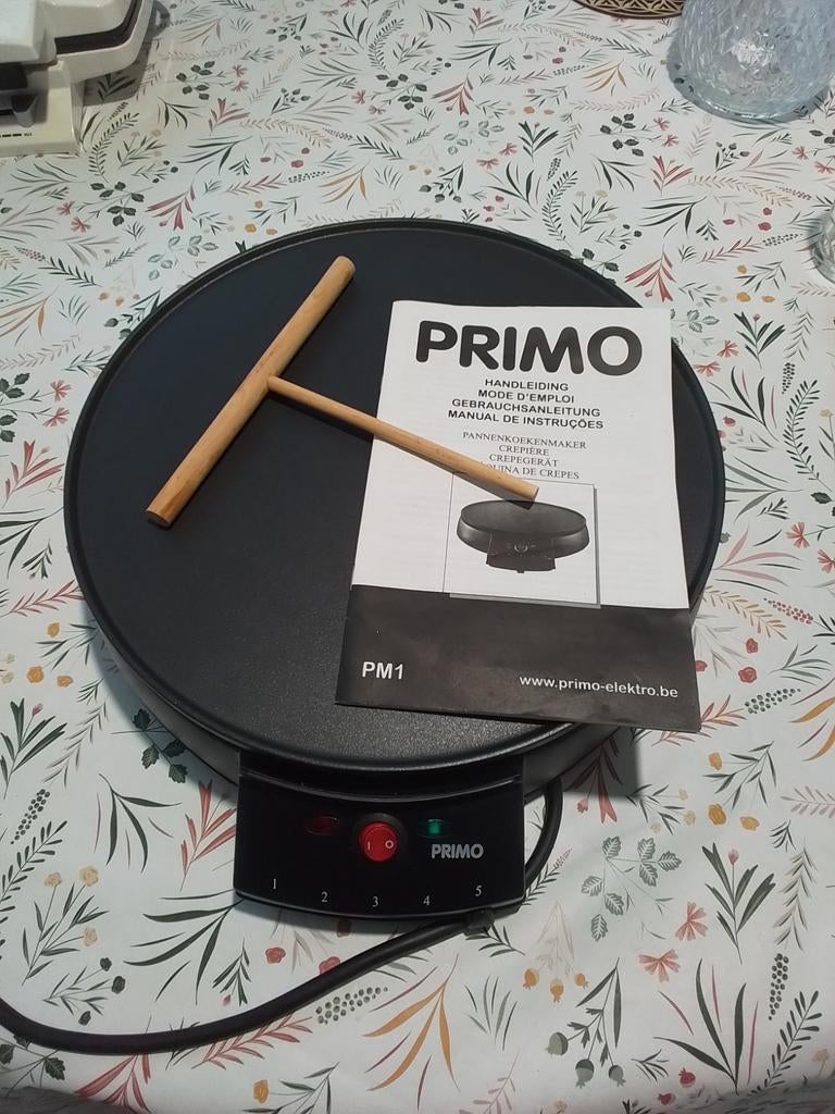 Crêpière électrique Primo., Electroménager, Enlèvement ou Envoi, Comme neuf