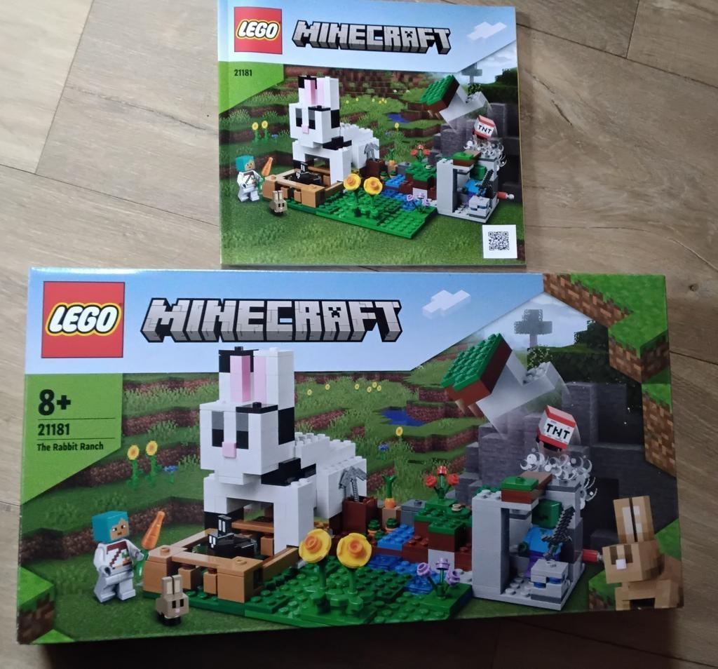 LEGO Minecraft 21181, Ophalen, Zo goed als nieuw, Complete set, Lego