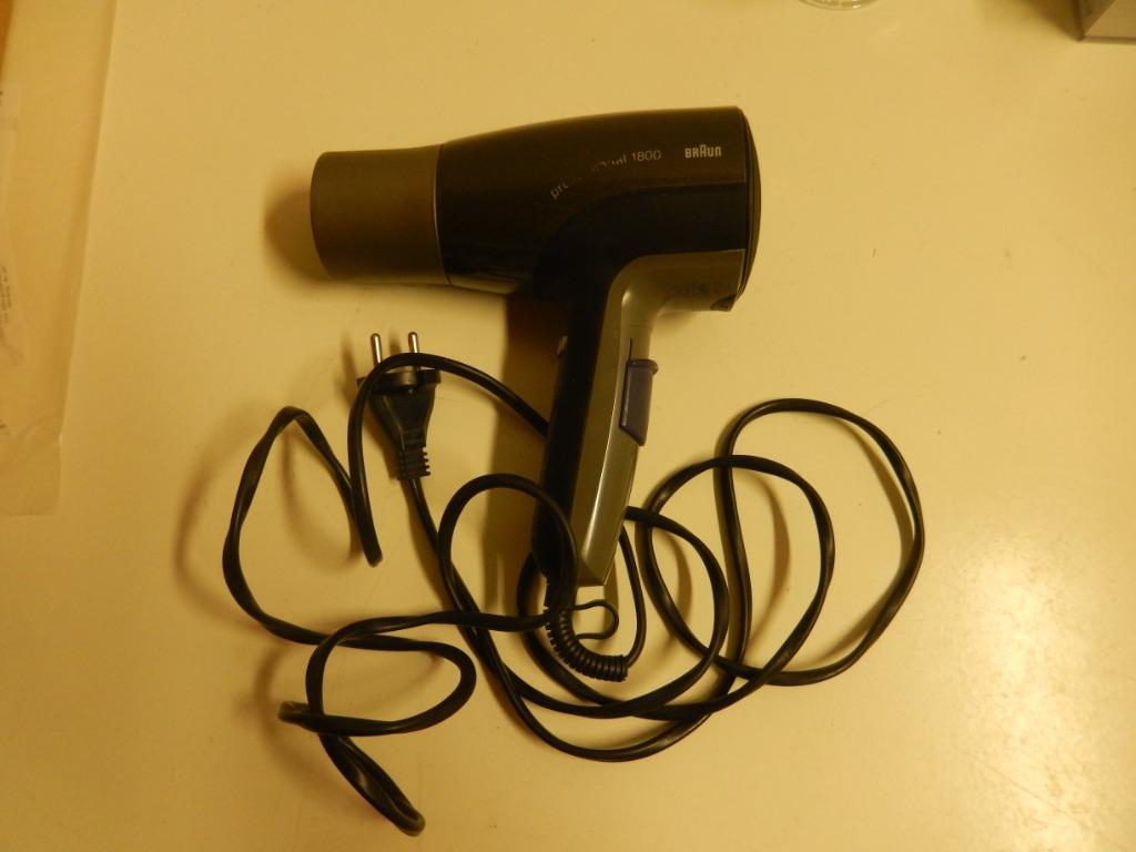 HAARDROGER BRAUN, Electroménager, Équipement de Soins personnels, Comme neuf, Soin des cheveux, Enlèvement ou Envoi
