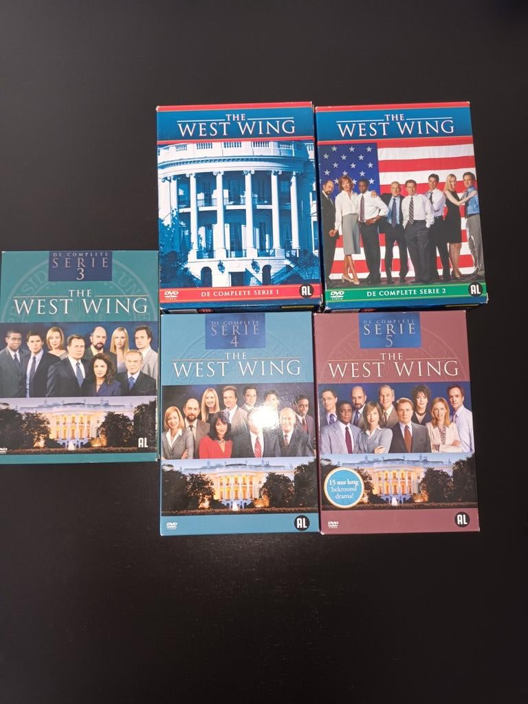 The west wing volledige serie seizoen 1 -> 5, Cd's en Dvd's, Ophalen of Verzenden