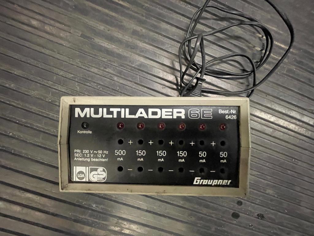 Multilader 6E Graupner 6426, Enlèvement, Utilisé