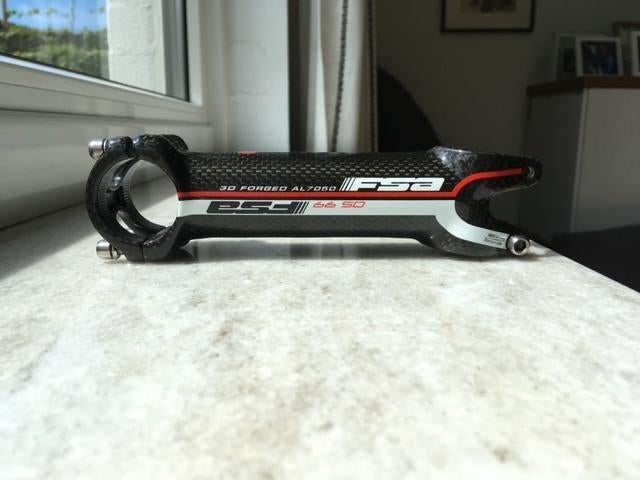Stuurpen FSA K-Force Os-99 en Koersstuur FSA K-force compact, Fietsen en Brommers, Fietsonderdelen, Ophalen of Verzenden, Zo goed als nieuw