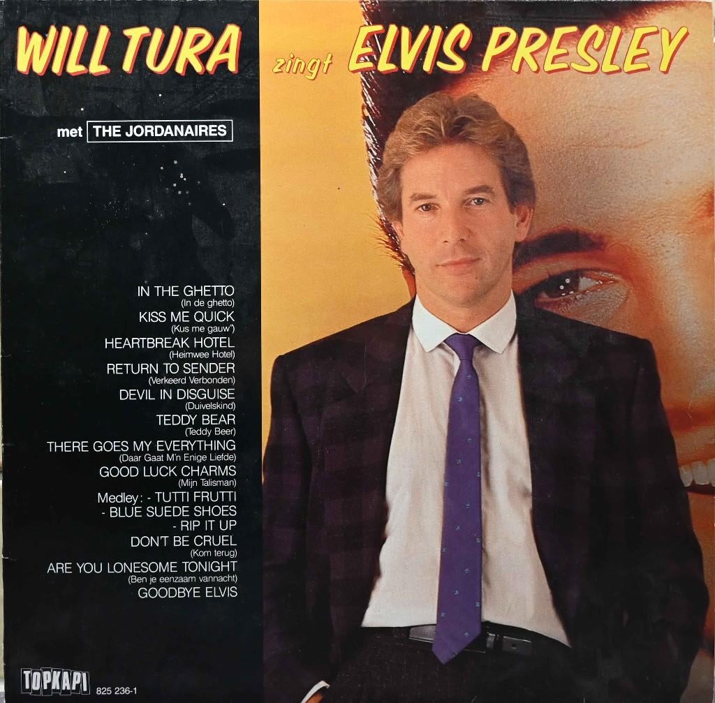 Will Tura - Elvis, Cd's en Dvd's, Vinyl | Nederlandstalig, Ophalen of Verzenden, Gebruikt, Pop