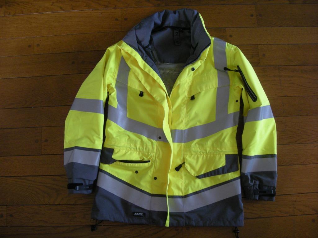 Sioen Windsor Signalisatie regenparka + fleece combinatie, Ophalen, Zo goed als nieuw