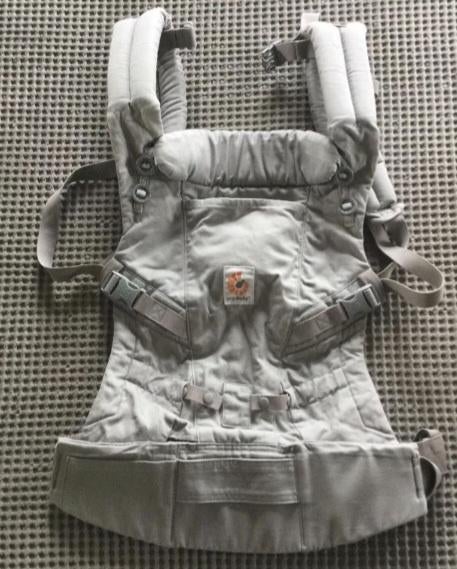 Ergobaby Adapt draagzak Pearl Grey, Kinderen en Baby's, Ophalen of Verzenden, Gebruikt, Draagzak