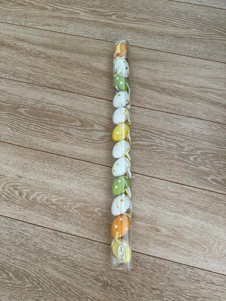 Paasdecoratie 12 eitjes plastic, Diversen, Ophalen, Zo goed als nieuw
