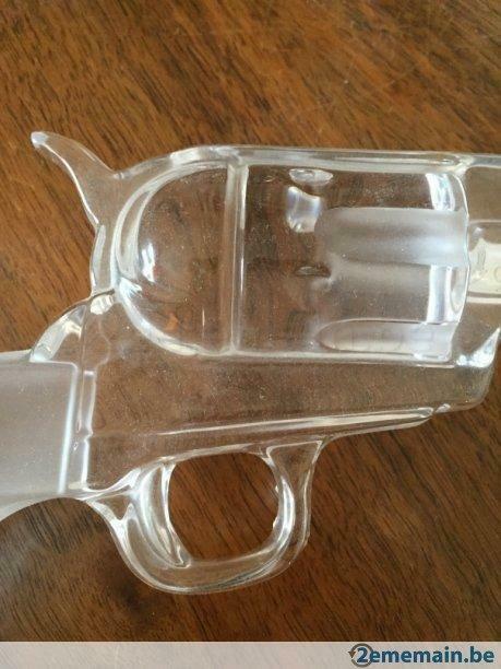 rare Revolver Colt PeaceMaker en Cristal 24% Pb