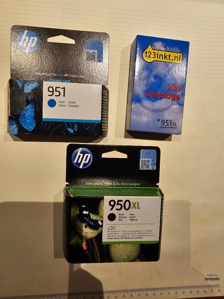 inkt, Ophalen of Verzenden, Nieuw, Cartridge, HP ORIGINAL