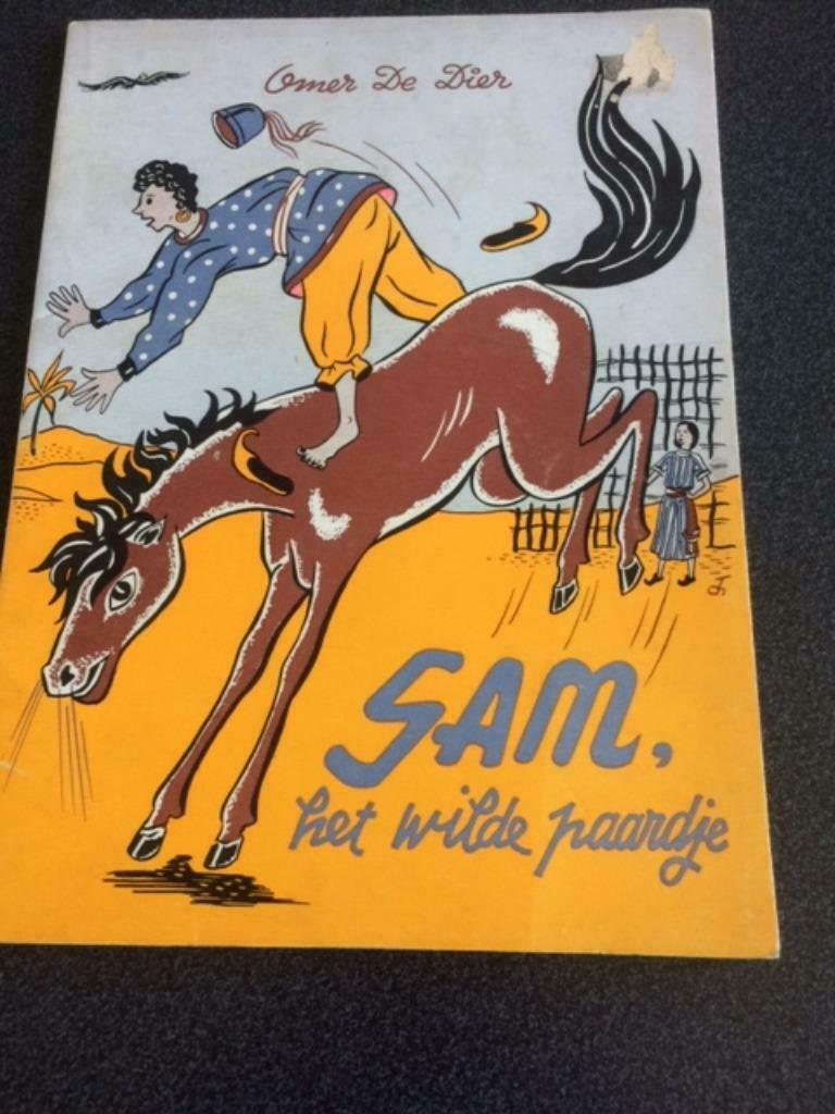 oud boek Sam, het wilde paardje (8-11jaar) -, Boeken, Ophalen, Gelezen, Fictie algemeen