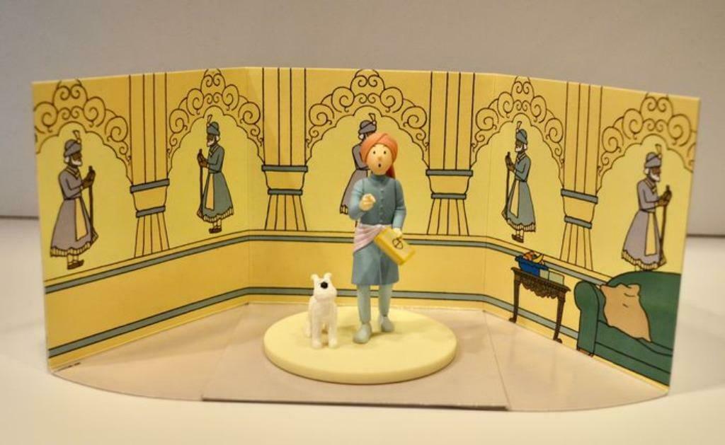 kuifje de sigaren van de farao scene, Ophalen, Kuifje, Zo goed als nieuw, Beeldje of Figuurtje