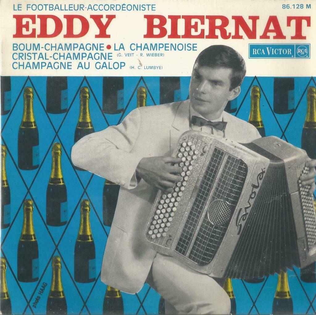 Eddy Biernat – Boum-Champagne / La Champenoise + 2 – EP, Cd's en Dvd's, Gebruikt, 7 inch, Ophalen of Verzenden, Pop