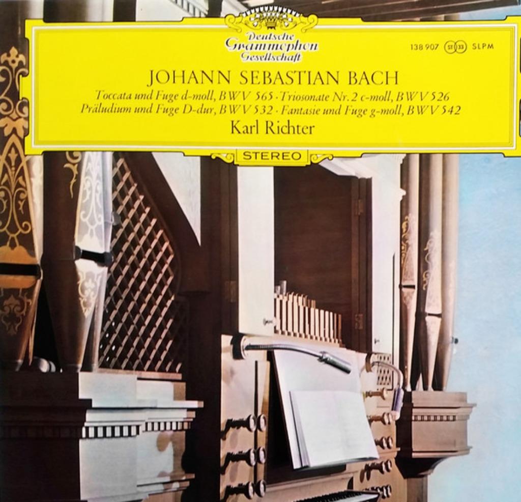 LP VINYL - Johann Sebastian Bach - Karl Richter, 12 pouces, Baroque, Utilisé, Autres types
