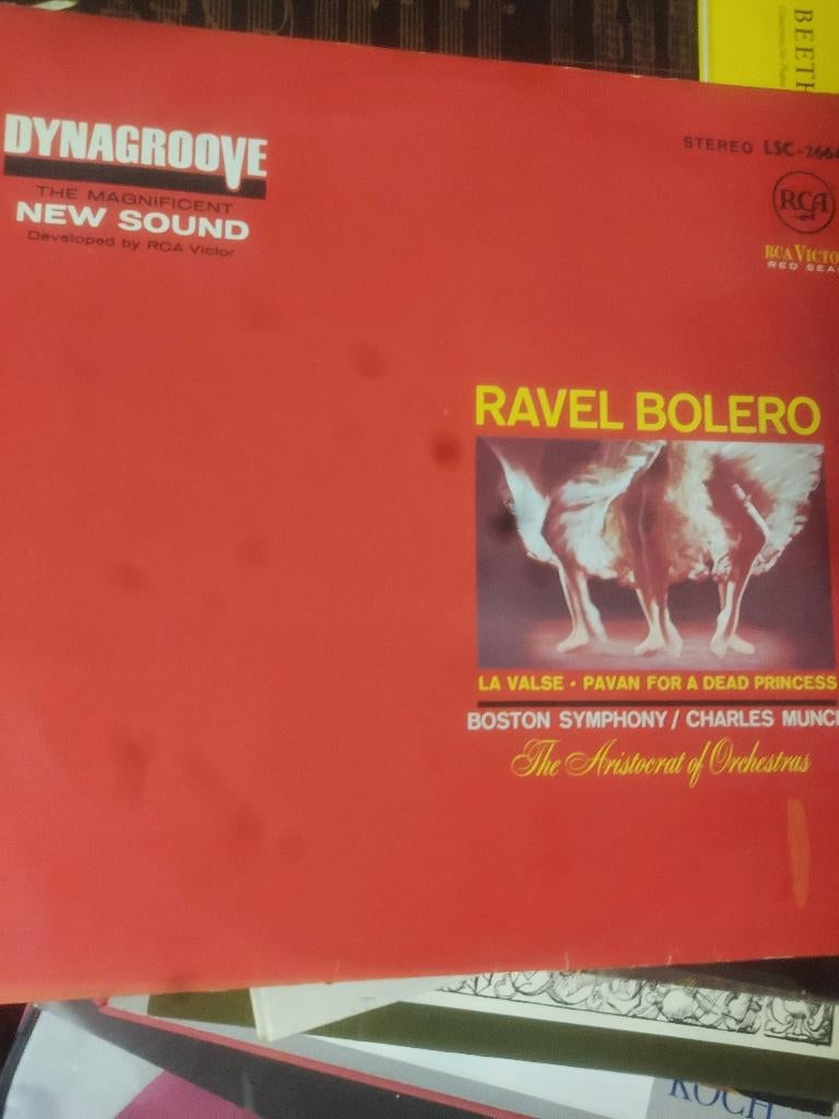 Ravel bolero op vinyl, Cd's en Dvd's, Ophalen, Zo goed als nieuw