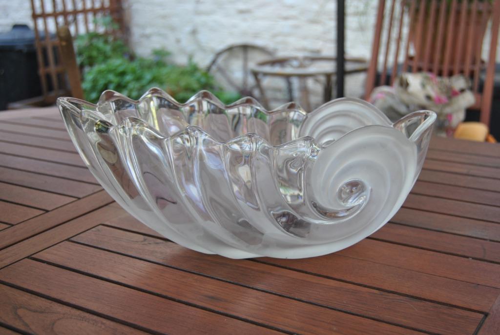 Milieu de table en verre, Antiquités & Art, Enlèvement ou Envoi