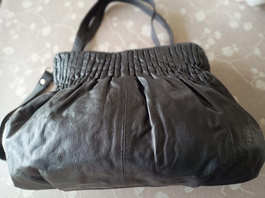 Handtas Crinkles, Handtassen en Accessoires, Ophalen, Zo goed als nieuw, Zwart