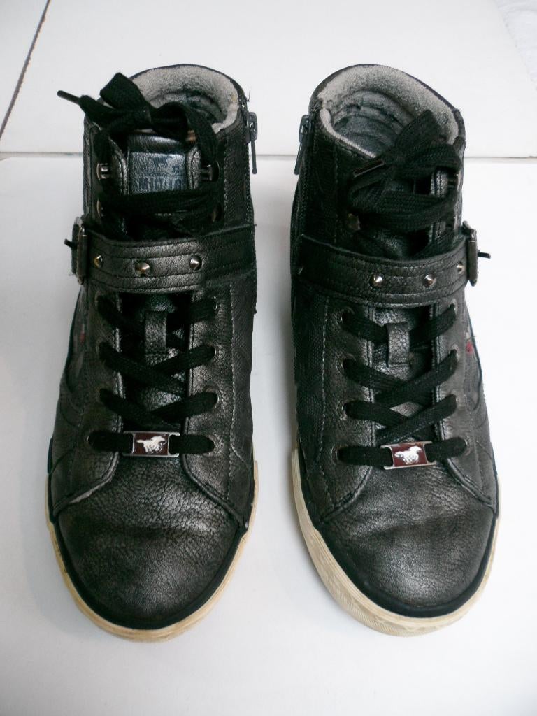 Bottines Mustang grise pointure 39, Gris, Enlèvement ou Envoi, Boots et Botinnes, Mustang