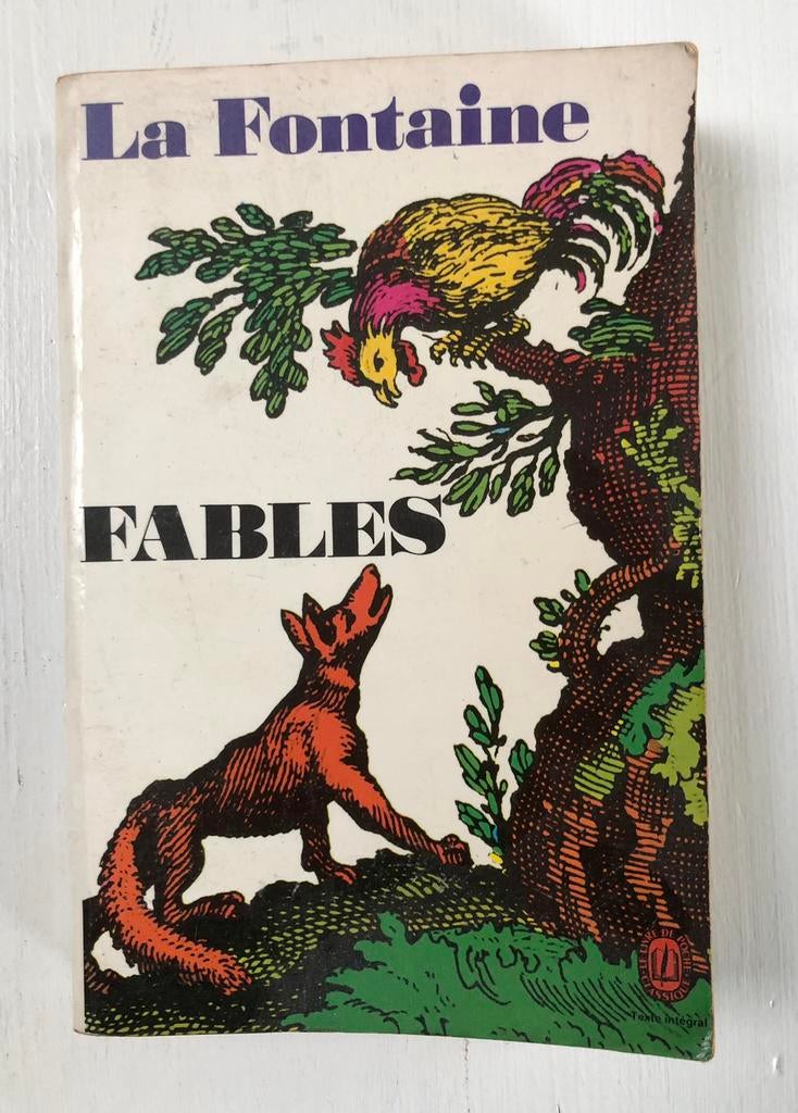 livre Fables de La Fontaine français, Enlèvement ou Envoi, Utilisé