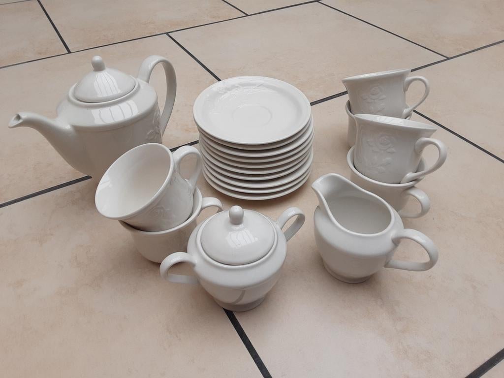 Koffie servies, Huis en Inrichting, Keuken | Potten en Pannen, Ophalen, Zo goed als nieuw