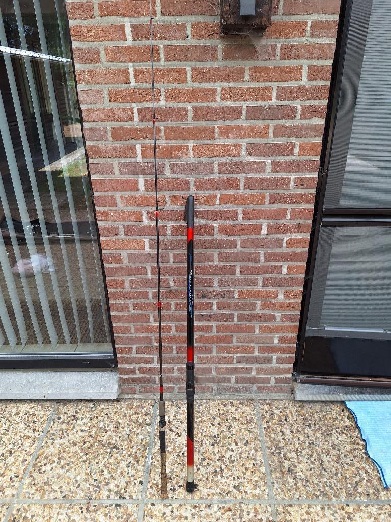 werphengels 2.20 m en 5 m. Met molen., Watersport en Boten, Ophalen, Zo goed als nieuw, Werphengel