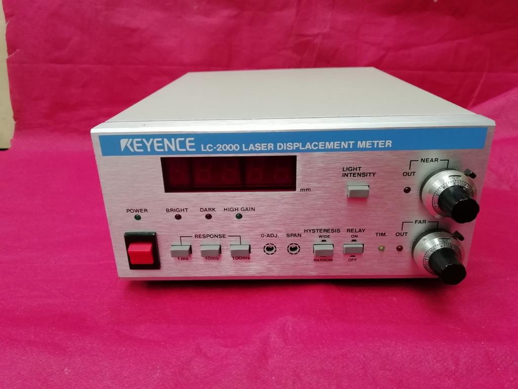 Keyence LC-2000 laser meter, Doe-het-zelf en Bouw, Ophalen of Verzenden, Zo goed als nieuw