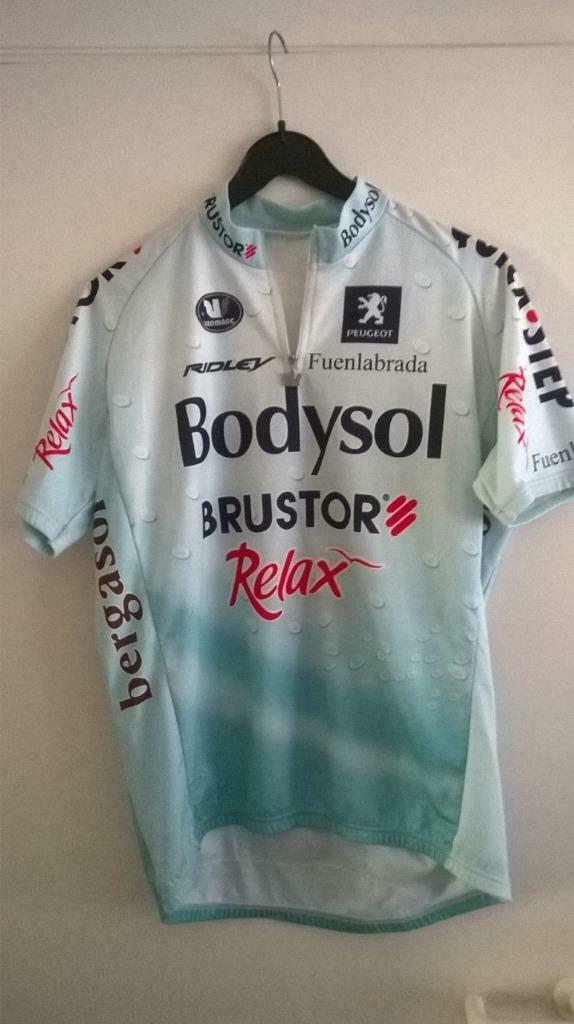 bodysol fietstenue broek vest en t-shirt 3 delig mt 54-56, Fietsen en Brommers, Ophalen, Gebruikt, Overige maten, Bovenkleding