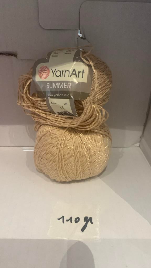 Overschot breiwol 70% katoen met 30%viscose. Gebruikte overs, Hobby en Vrije tijd, Ophalen, Zo goed als nieuw