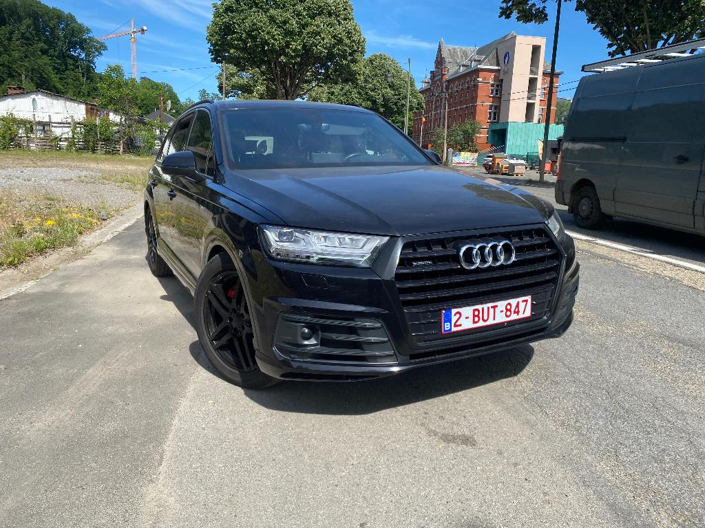 AUDI Q7 S-LINE 3.0TDI 200KW QUATTRO 7 PLACES, Autos, Audi, Achat, Euro 6, Carnet d'entretien, Alcantara