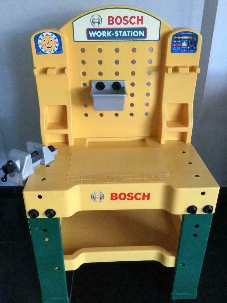 Bosch werkbank voor kids, Ophalen, Zo goed als nieuw, Jongen of Meisje