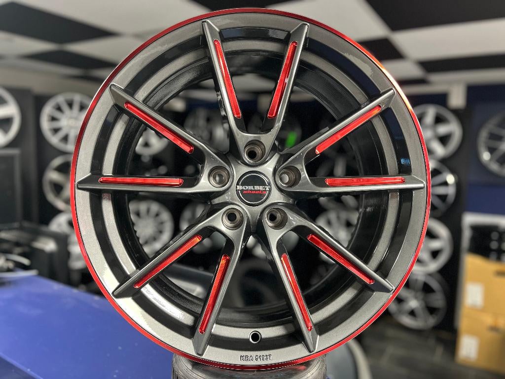 NIEUWE 19 inch 5x114.3 Borbet aluminium sportwielenset, Auto-onderdelen, 19 inch, Velg(en), Nieuw, Ophalen of Verzenden