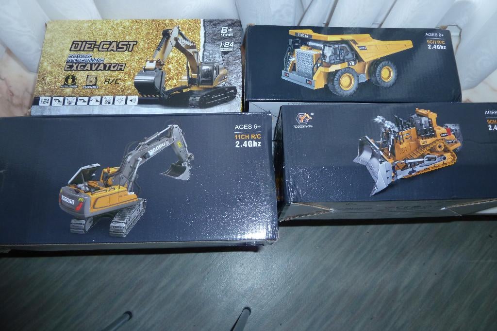Gold Rush-Truck-Graafmachines, Hobby en Vrije tijd, Elektro, Nieuw, Ophalen of Verzenden, Auto onroad
