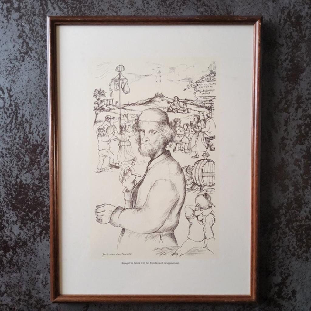 Bruegel door Bert Van Den Broeck (1917-1989), Enlèvement ou Envoi