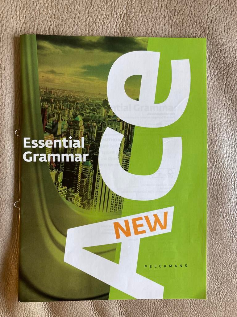 New Ace - Essential Grammar, Boeken, Ophalen, ASO, Engels, Nieuw