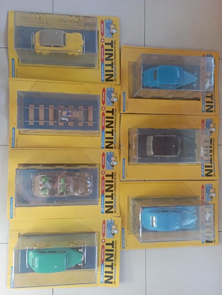 1 voiture tintin 1/24 neuve avec fascicule, Collections, Envoi, Neuf, Autres types