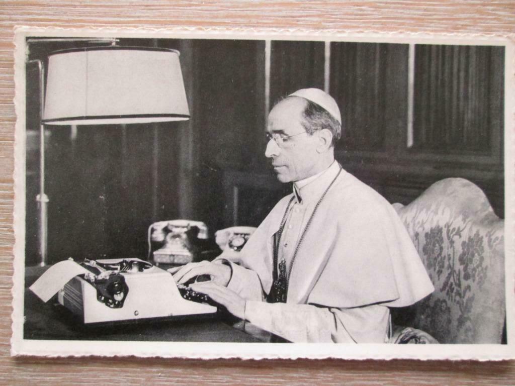 oude postkaart Paus Pius, Verzamelen, Verzenden