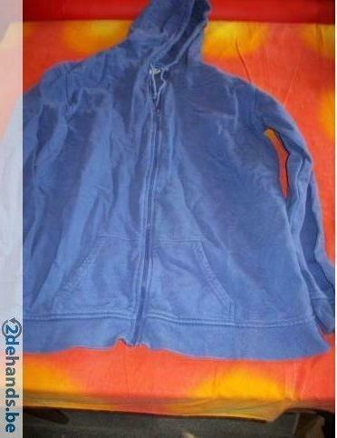 [550]trui blauw maat 176, Ophalen of Verzenden, Gebruikt, Trui of Vest