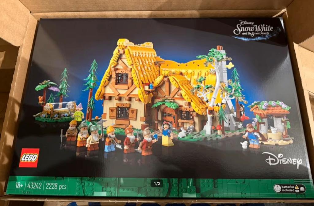 Lego 43242 - Huisje van Sneeuwwitje en de zeven dwergen -, Ophalen, Lego, Nieuw, Disney