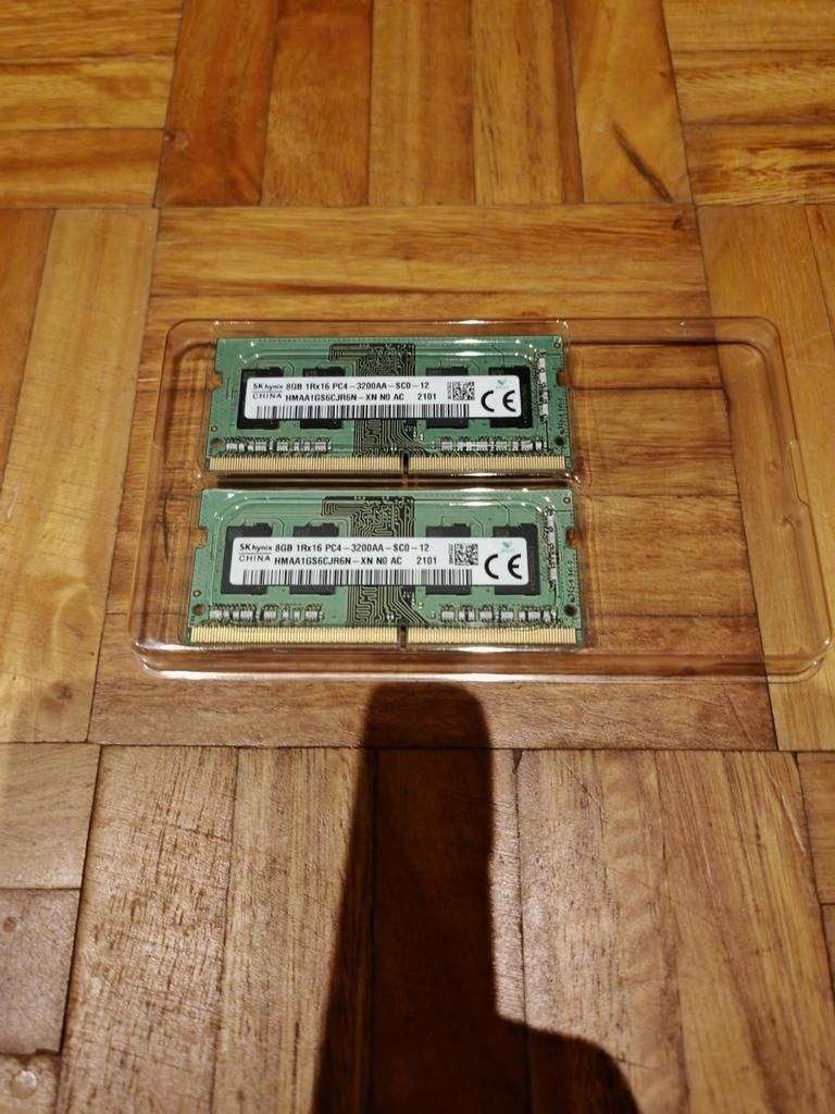 16GB 3200 ddr4 sodimm 2x8GB, Computers en Software, RAM geheugen, Ophalen of Verzenden, DDR4